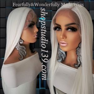 human hair platinum wig